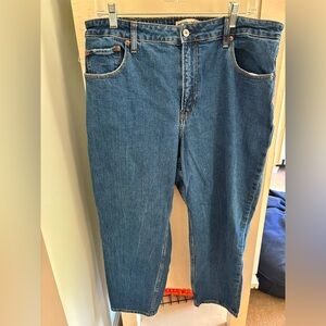 Abercrombie & Fitch curve love mom Jean 32/14s